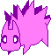 pink spiny creature