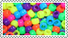 neon beads stamp