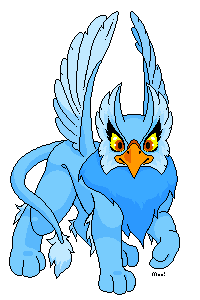blue eyrie pixel art