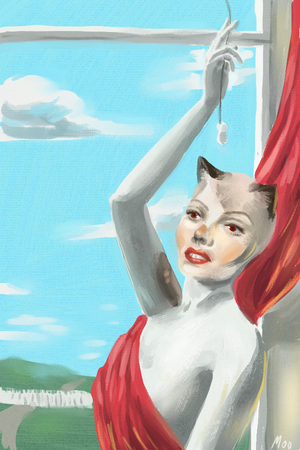 Horrible CATS movie style woman
