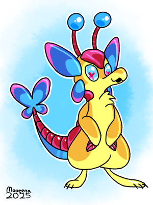 Shrimplike alien creature