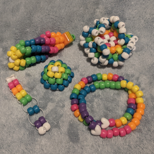 rainbow kandi fidgets