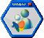 Windows XP MSN hexagonal stamp