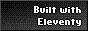 Button. Text: Built with Eleventy.
